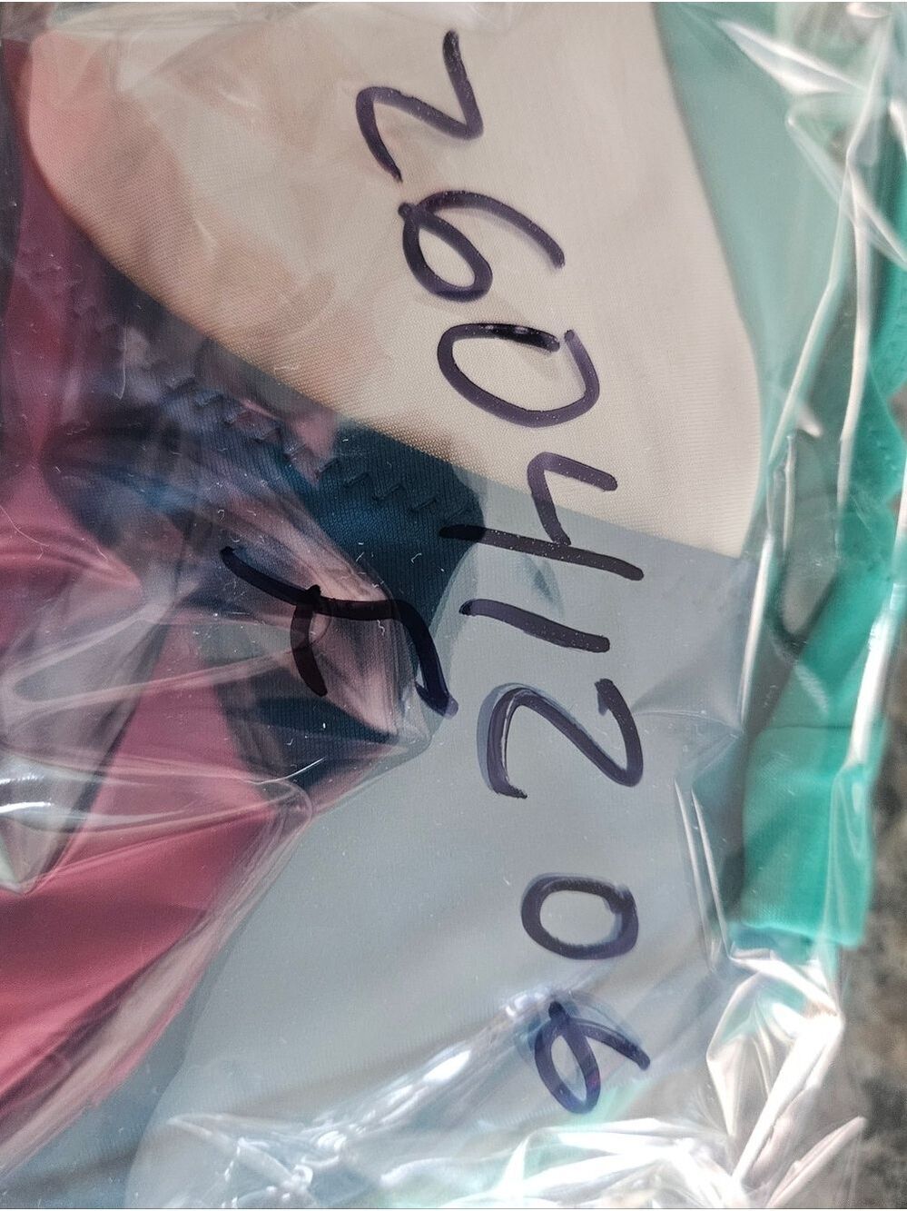 Summersalt The Swan Dive One-Piece Swimsuit Colorblock Green/Blue Size 2 NWT - Picture 7 of 7